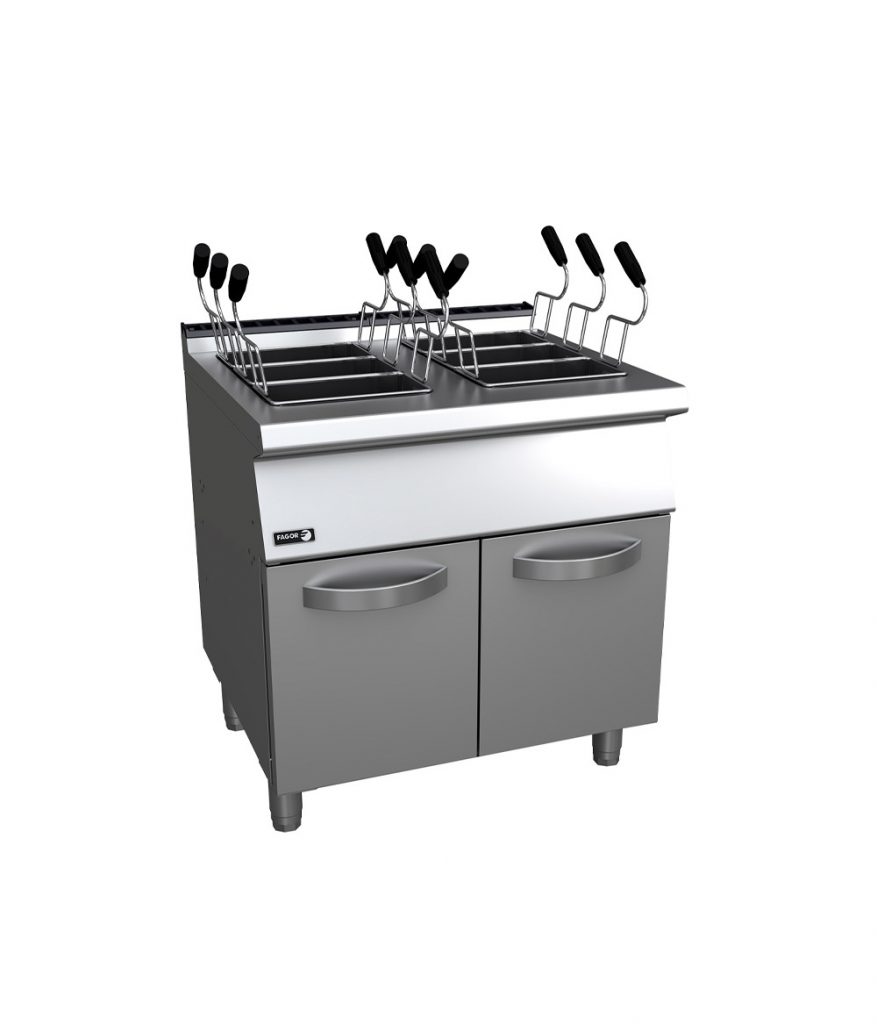 Βραστήρας Ζυμαρικών Αερίου 2x40 lt - CP-G7240