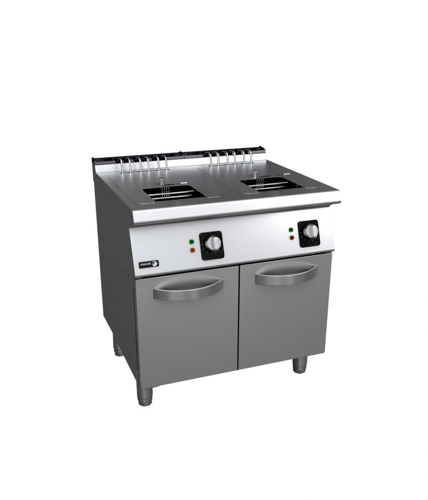Φριτέζα Ηλεκτρική Διπλή 2x15 lt - F-E7215