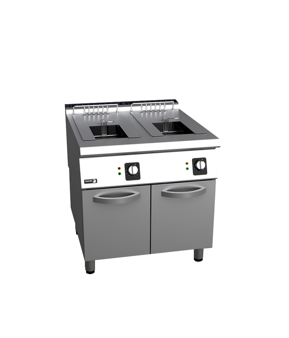 Φριτέζα Ηλεκτρική Διπλή 2x15 lt - F-E9215