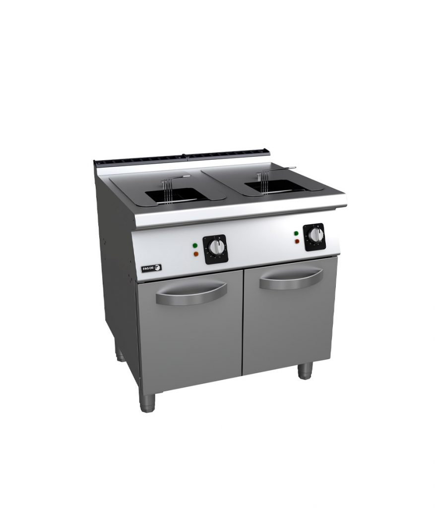 Φριτέζα Αερίου Διπλή 2x15 lt - F-G7215