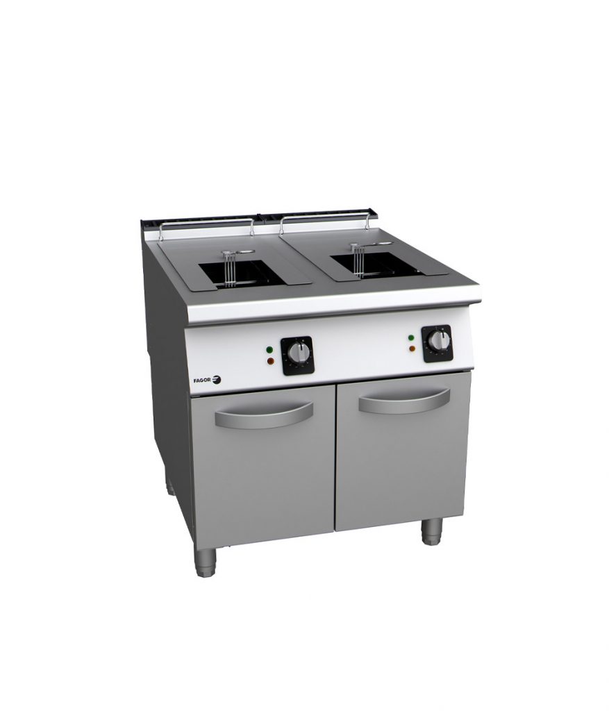 Φριτέζα Αερίου Διπλή 2x15 lt - F-G9215