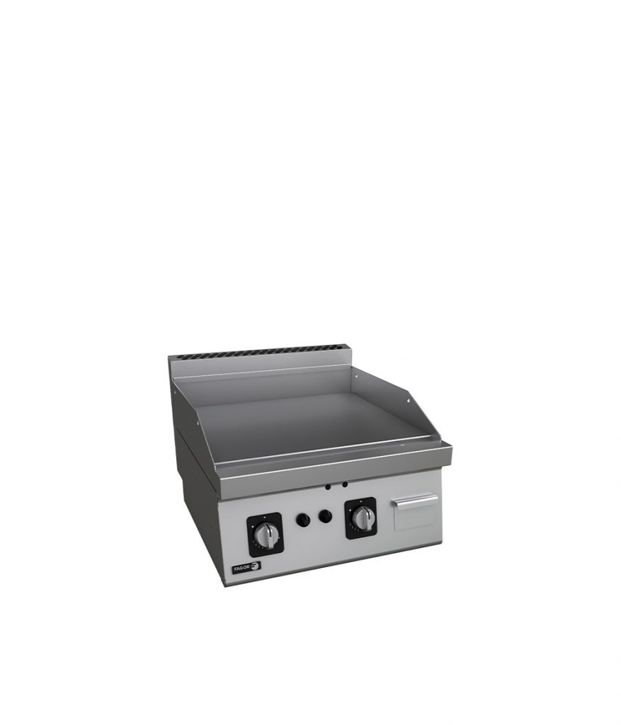 Πλατό Αερίου Διπλό Λείο Χρωμίου - FT-G610 C L