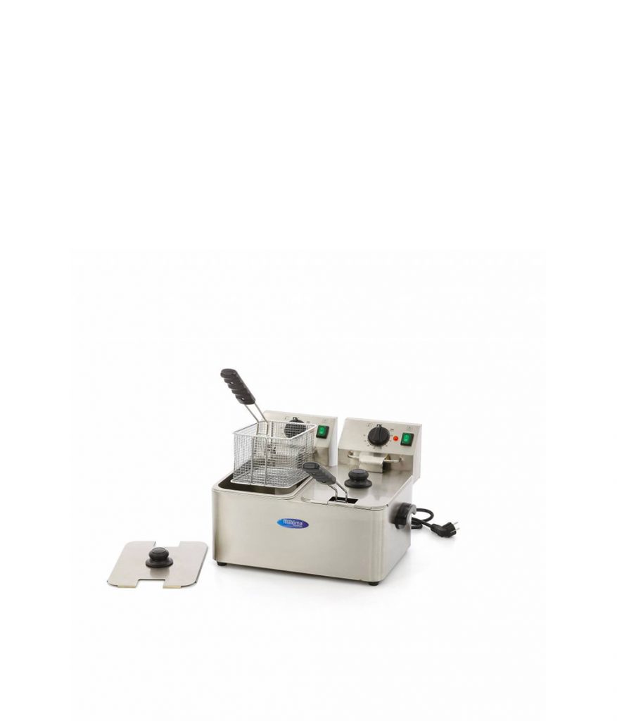 Φριτέζα Ηλεκτρική Διπλή 2x4 lt - FR 4+4 lt