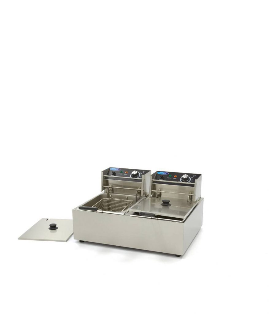 Φριτέζα Ηλεκτρική Διπλή 2x6 lt - FR 6+6 lt