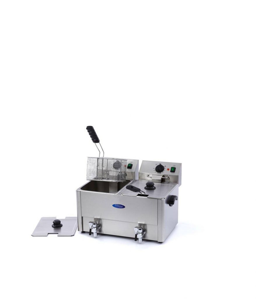 Φριτέζα Ηλεκτρική Διπλή 2x8 lt - FR 8+8 lt