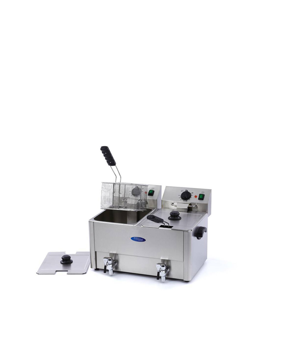 Φριτέζα Ηλεκτρική Διπλή 2x8 lt - FR 8+8 lt