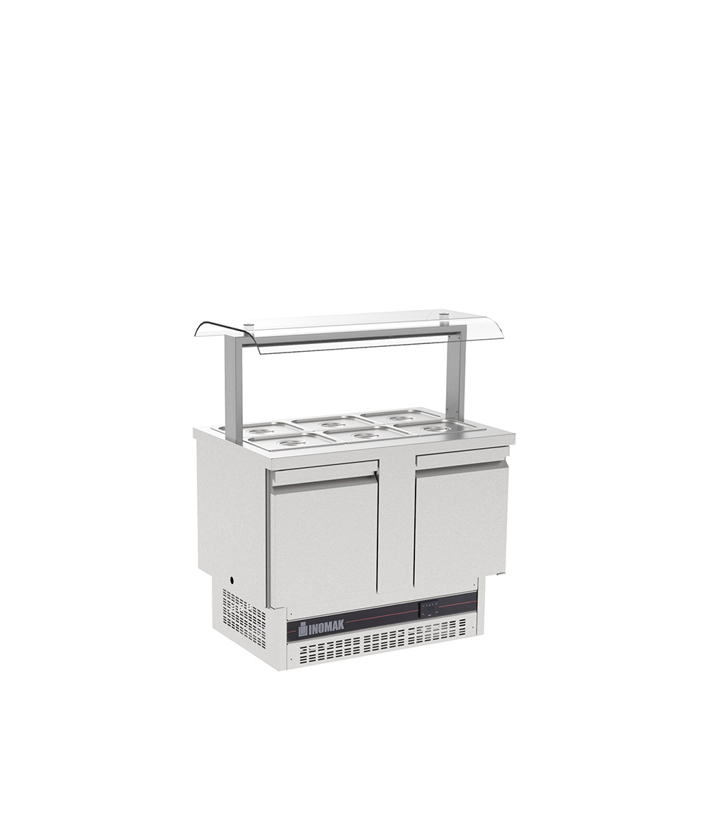 Ψυγείο Βιτρίνα Σαλατών για 3 GN 1/1 - BSV7300 - Image 3