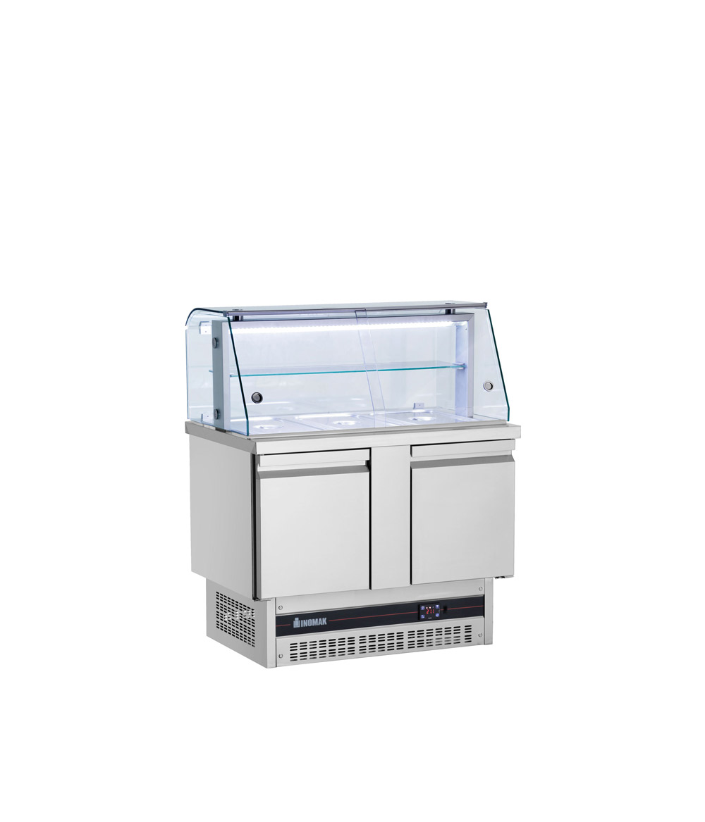 Ψυγείο Βιτρίνα Σαλατών για 3 GN 1/1 - BSV7300