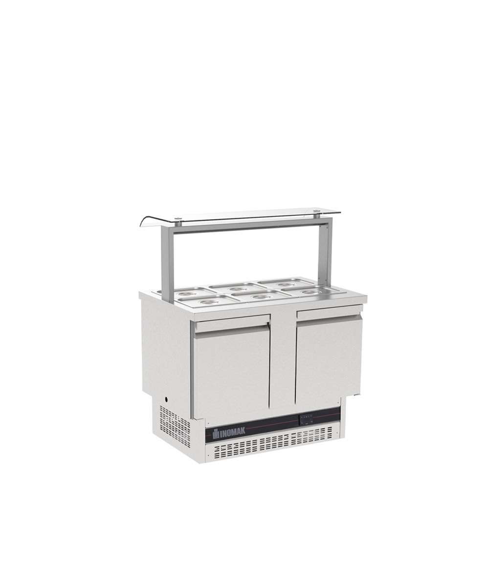 Ψυγείο Βιτρίνα Σαλατών για 3 GN 1/1 - BSV7300 - Image 2