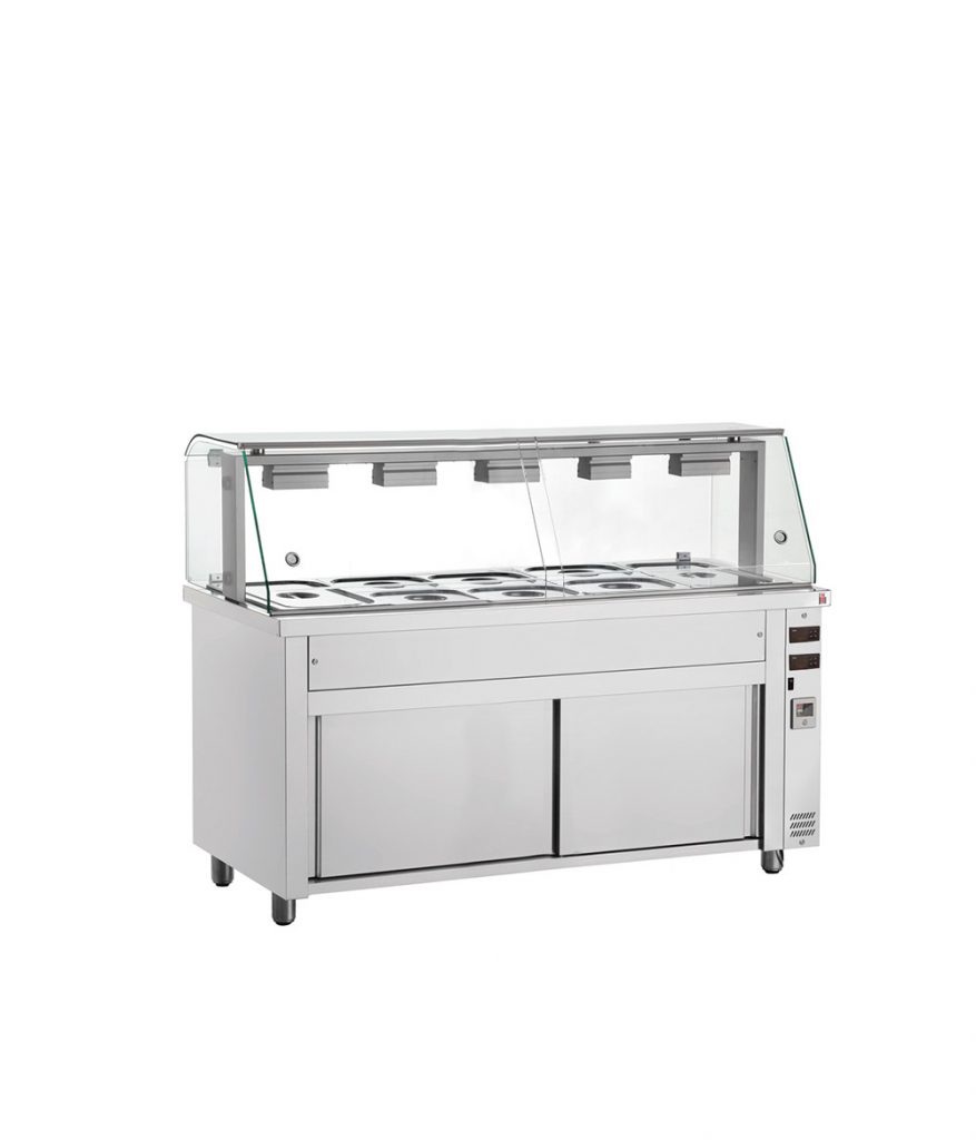 Επιδαπέδια Βιτρίνα Μπαιν Μαρί 5 GN 1/1 - MIV718