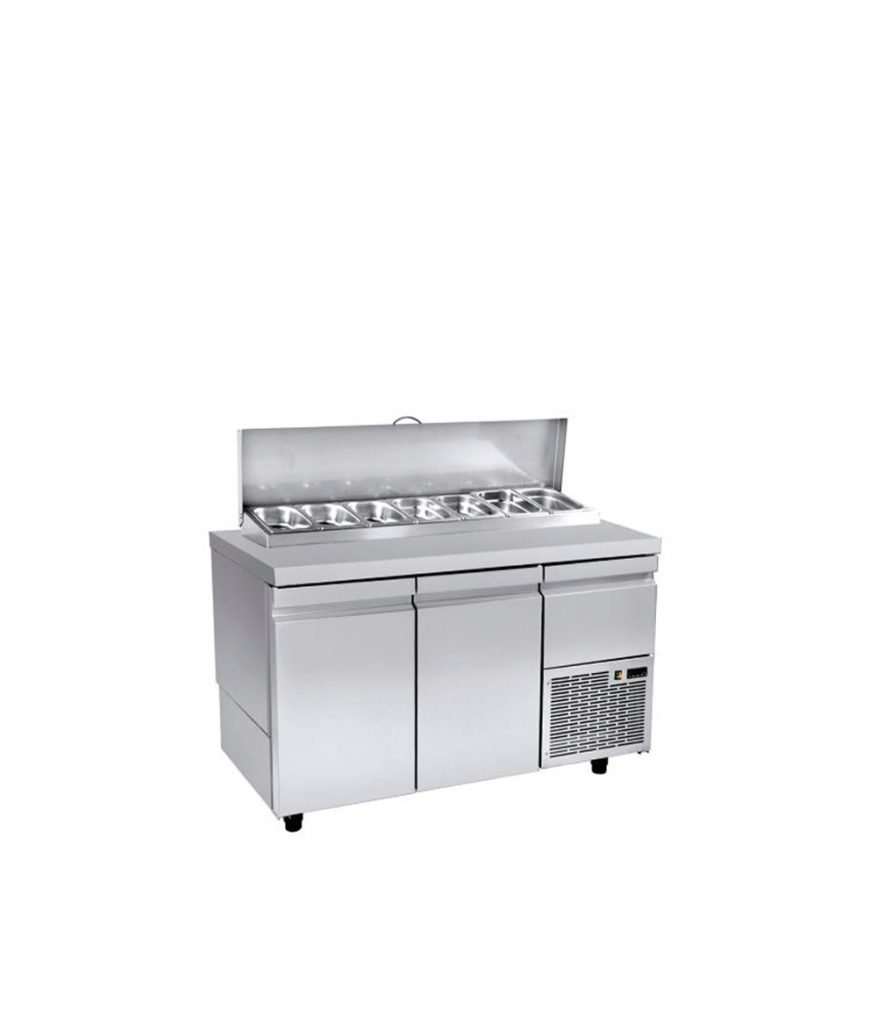 Ψυγείο Σαλατών με Καπάκι για 7 GN 1/4 – PA GN 134ML