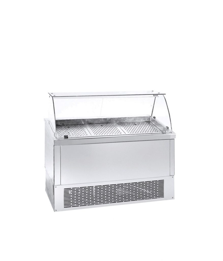 Ψυγείο-Βιτρίνα Ψαριών 134 cm - PS GN 134KG