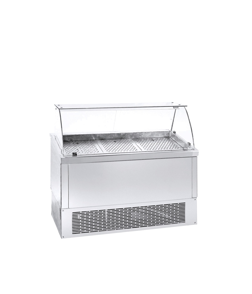 Ψυγείο-Βιτρίνα Ψαριών 134 cm - PS GN 134KG