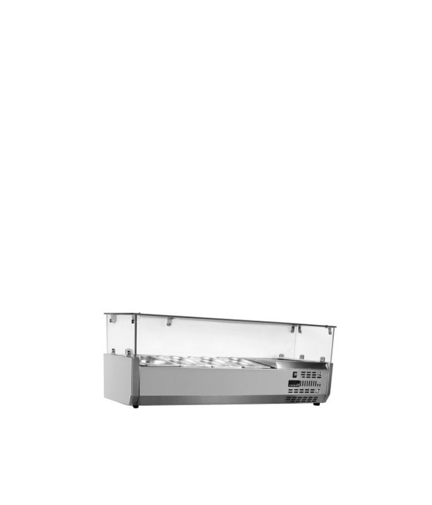 Επιτραπέζια Βιτρίνα Συντήρησης για 4 GN 1/3 - SA PI 122T3