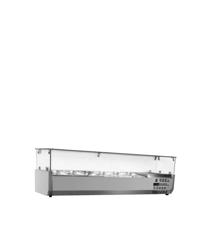 Επιτραπέζια Βιτρίνα Συντήρησης για 6 GN 1/3 - SA PI 157T3
