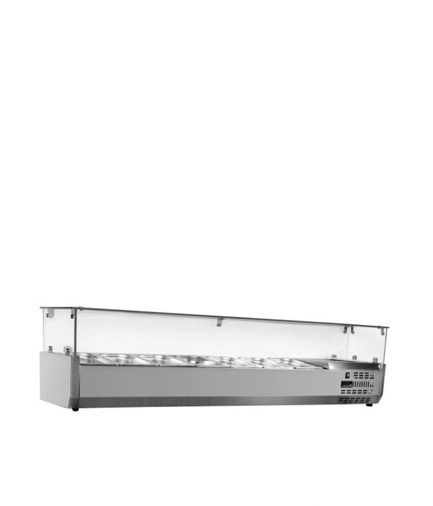 Επιτραπέζια Βιτρίνα Συντήρησης για 7 GN 1/3 - SA PI 174T3