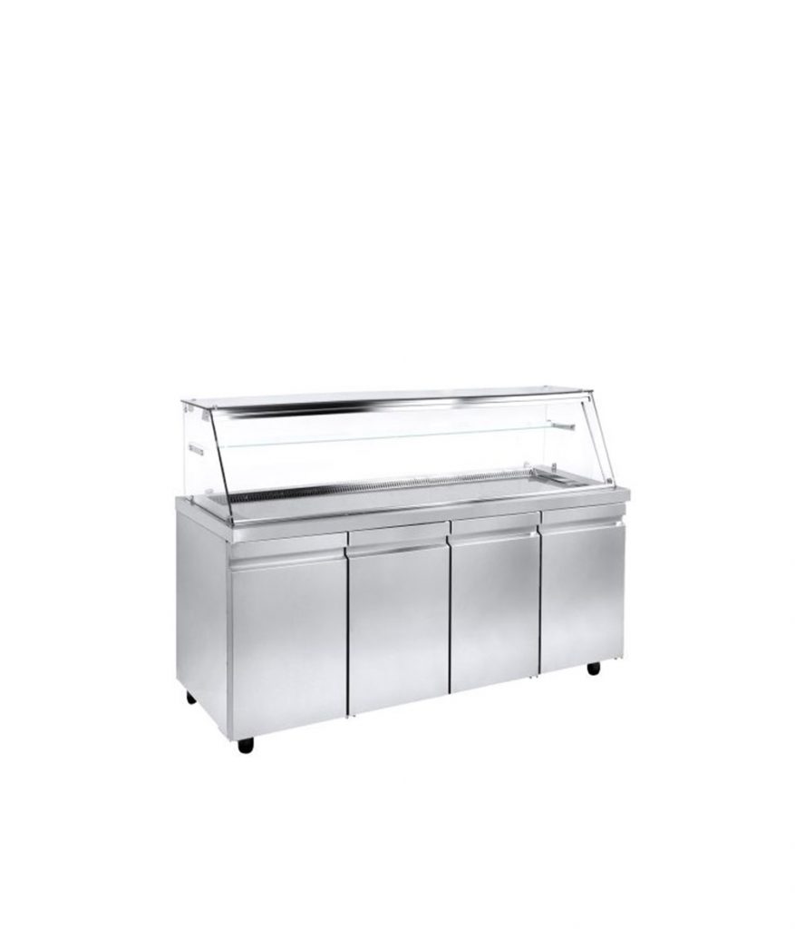 Επιδαπέδια Βιτρίνα Θερμαινόμενη 150 cm - THE 70 179A