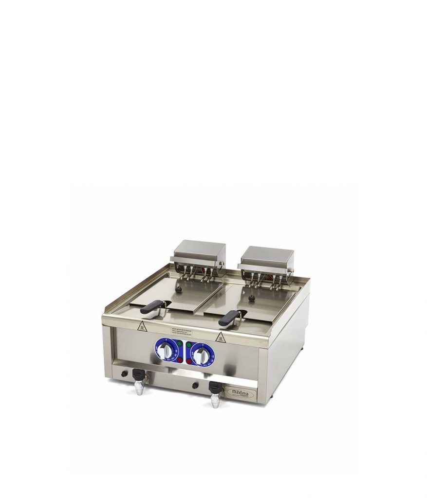 Φριτέζα Ηλεκτρική Διπλή 2x10 lt - FR 10+10 lt