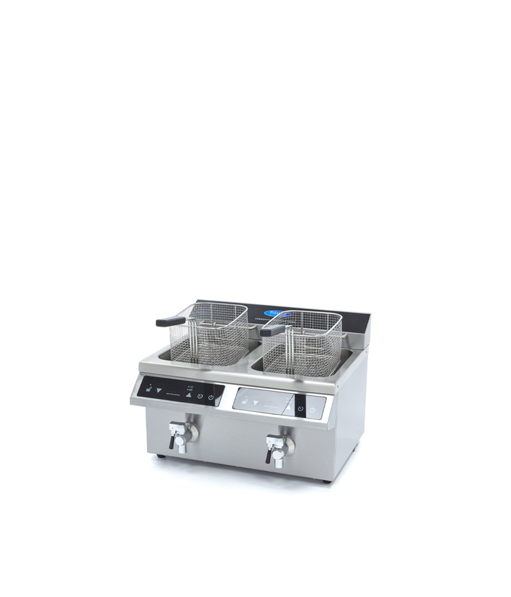 Φριτέζα Επαγωγική Διπλή 2x8 lt - FRI 2x8 lt