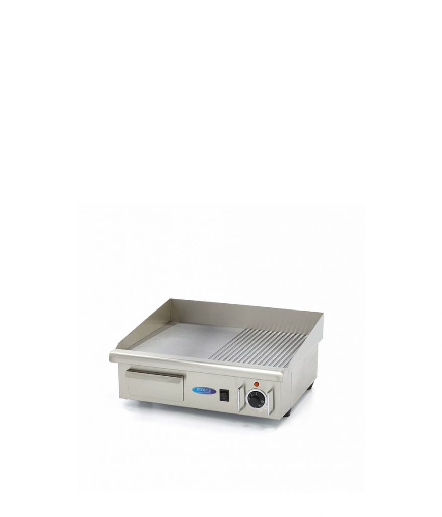 Πλατό Ηλεκτρικό Μονό 1/2 Λείο 1/2 Ραβδωτό - PLM 505 L+R