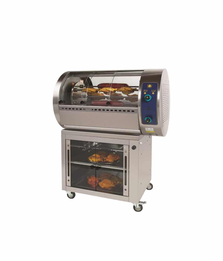 Κοτοπουλιέρα Αερίου με Πλανητική Περιστροφή Σουβλών - T30GP
