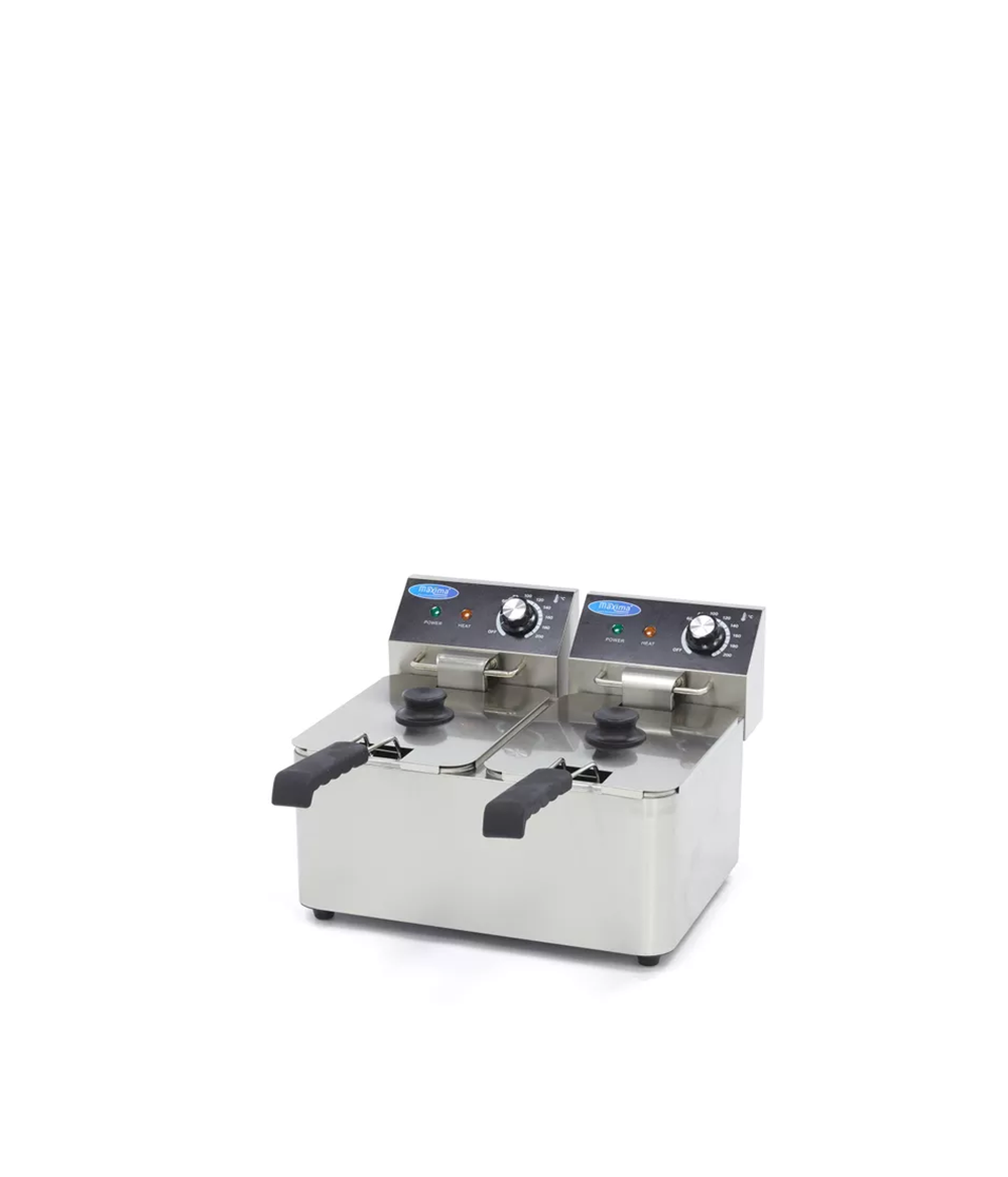 Φριτέζα Ηλεκτρική Διπλή 2x11 lt - FR 11+11 lt