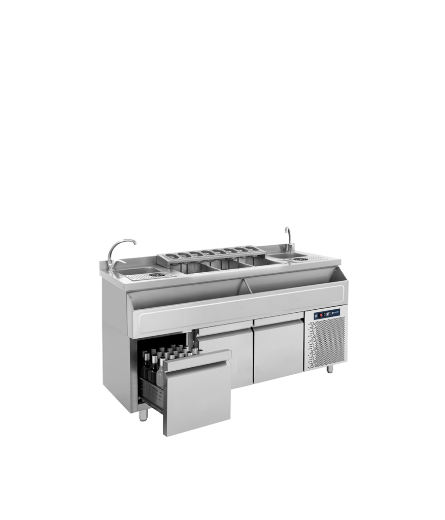 Bar Station Ψυχόμενο 185 cm - BRST-PSS 185